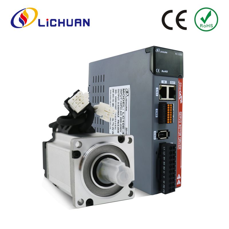 Ethercat AC servo motor 600W 3000rpm 1.91nm a kit