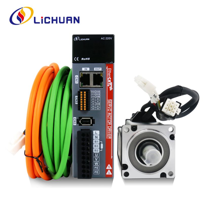 Ethercat AC servo motor 600W 3000rpm 1.91nm a kit